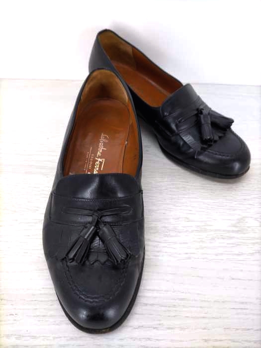 Salvatore Ferragamo(サルヴァトーレフェラガモ) タッセルローファー メンズ  7 2E