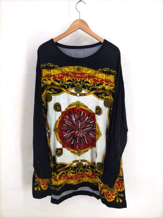 Ground Y(グラウンド ワイ) 21AW バンダナ ジャンボ ロングスリーブTシャツ メンズ JPN：3