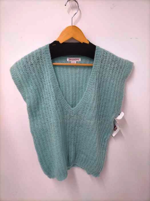 USED古着(ユーズドフルギ) JACQUELINE モヘアウールベスト レディース import：S