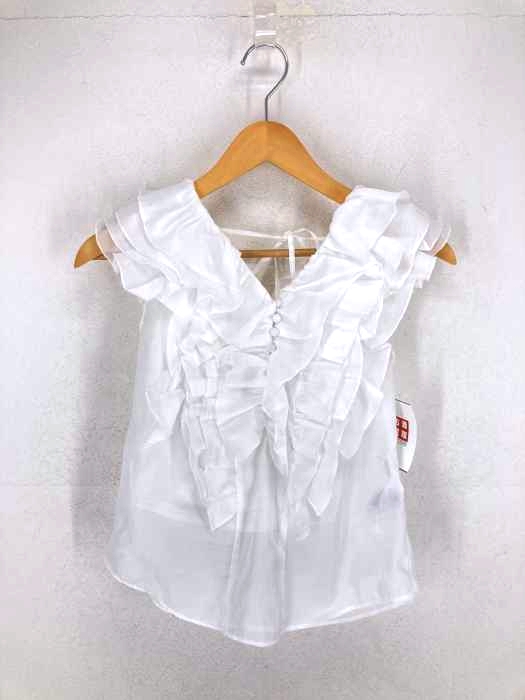 snidel(スナイデル) 21SS バックデザインフリルブラウス レディース 