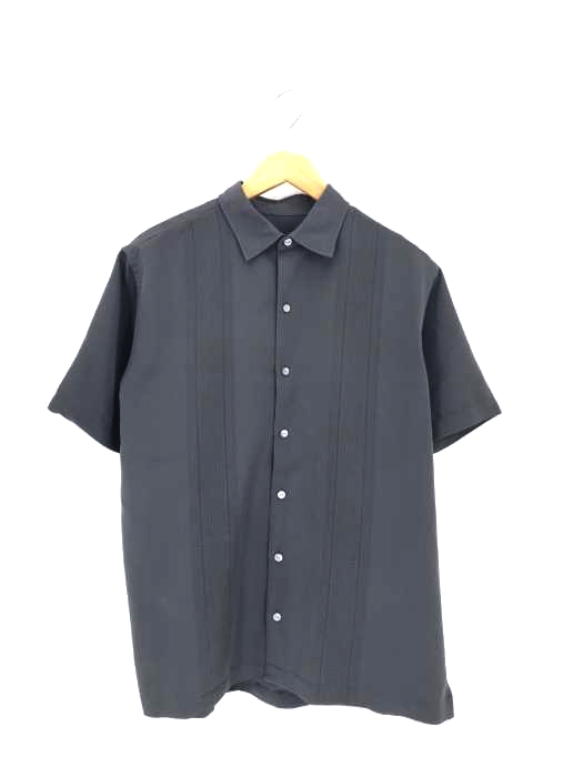 VANHEUSEN(ヴァンヒューゼン) レーヨン混 刺繍 S/Sシャツ メンズ import：M