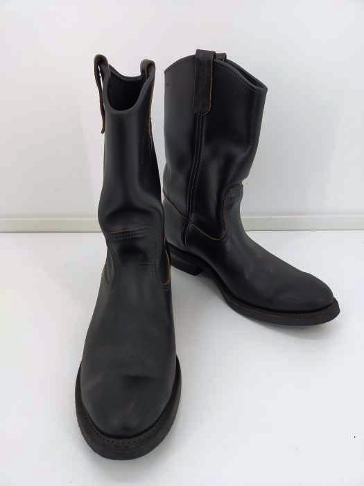 RED WING(レッドウィング) 98年製 ペコス ブーツ ブラッククローム メンズ US：10