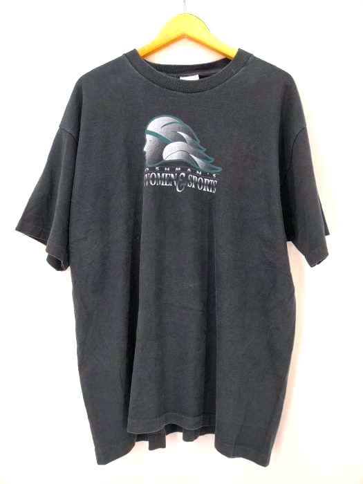 USED古着(ユーズドフルギ) 90S USA製 PRO LAYER 企業ロゴ シングルステッチ 両面プリントTシャツ メンズ import:XL
