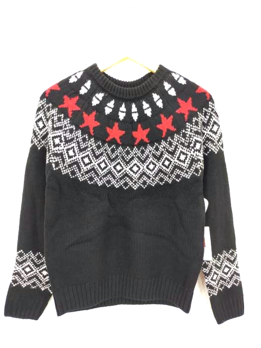AZUL by moussy(アズールバイマウジー) FAIR ISLE STAR KNIT メンズ  S
