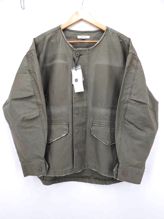 moussy(マウジー) COLLARLESS MILITARY JACKET レディース  FREE