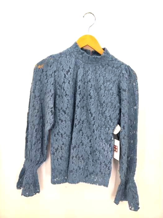 マウジー moussy SHRRING LACE TOP レディース  FREE