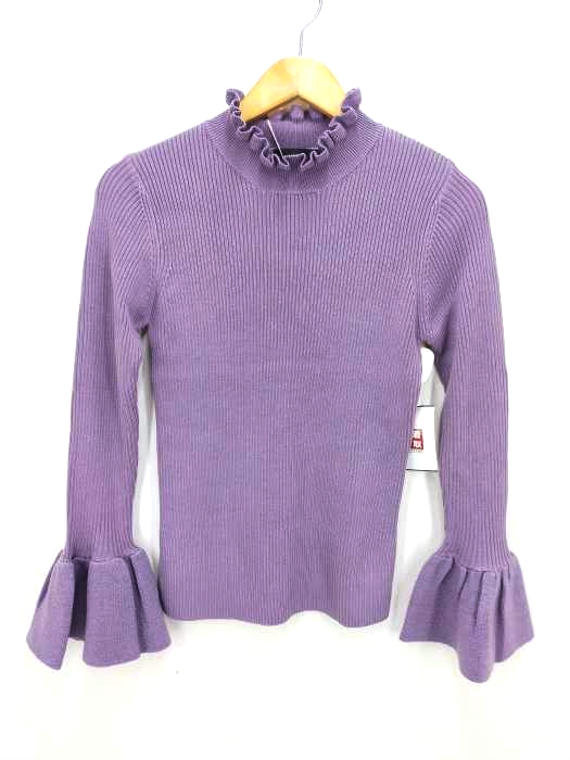 リエンダ rienda glitter frill Knit TOP レディース  FREE