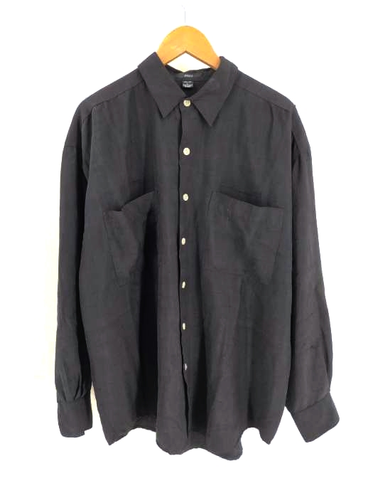 USED古着(ユーズドフルギ) 90S オーバーサイズシルクシャツ メンズ JPN：L