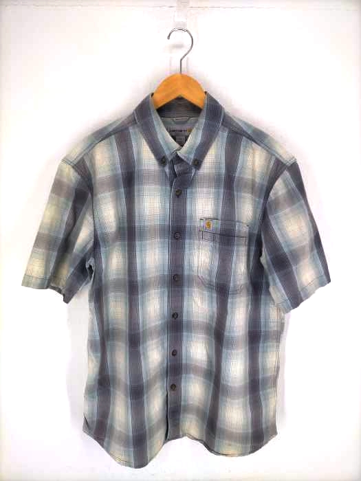 Carhartt(カーハート) 20SS Relaxed Fit Lightweight S/S Plaid Shirt メンズ JPN：L