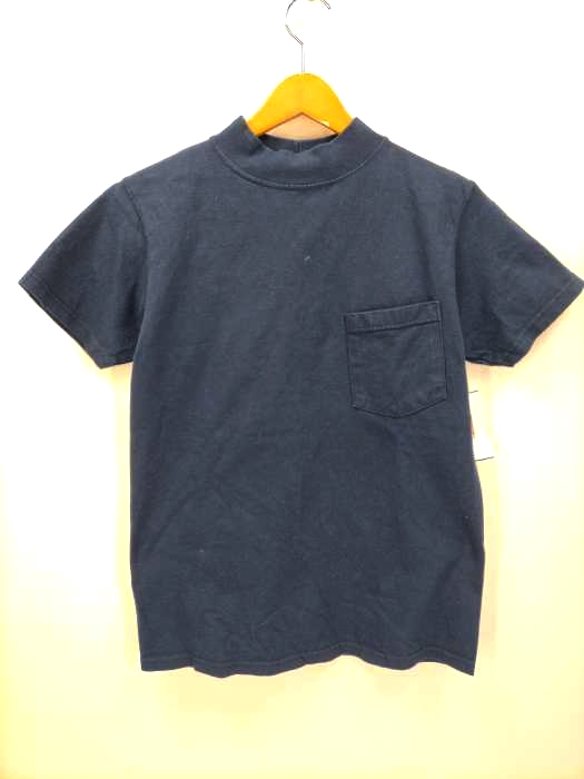 グッドウェア GOODWEAR USA製 モックネック ヘビーオンスポケットTシャツ メンズ JPN：S