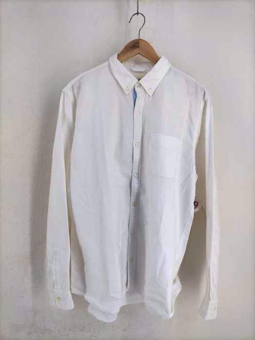 ビームス BEAMS ワイドシルエットオックスフォードボタンダウンシャツ メンズ JPN：XL