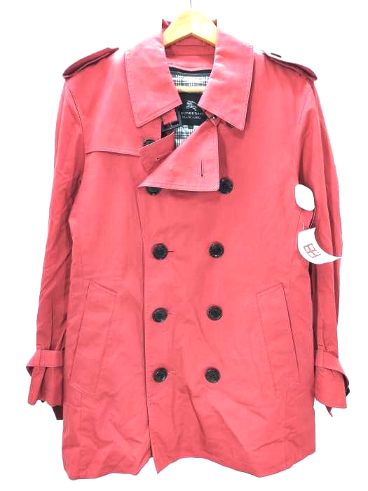 バーバリーブラックレーベル BURBERRY BLACK LABEL キルティングライナー トレンチハーフコート メンズ import：M