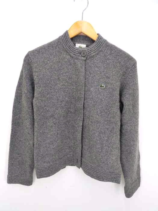 ラコステ LACOSTE ジップアップニット レディース JPN：40