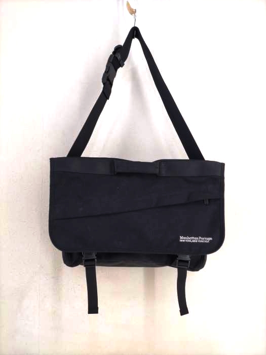 マンハッタンポーテージ Manhattan Portage 2WAY ロゴ刺繍 ショルダーバッグ メンズ 表記無