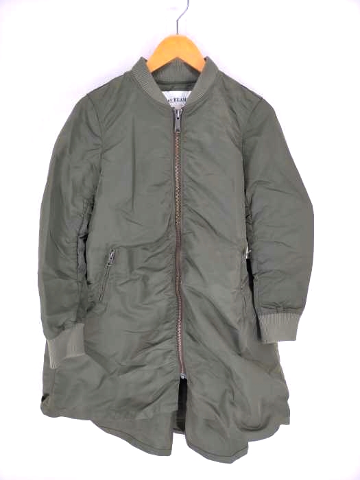 レイビームス Ray BEAMS バックタックロングMA-1コート レディース  1