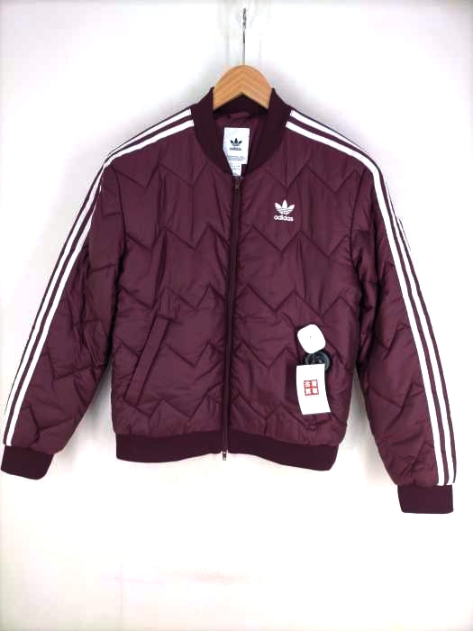 アディダスオリジナルス adidas Originals SST QUILTED JACKET マルーン メンズ JPN：M