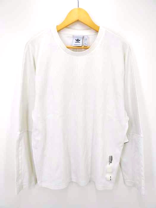 アディダスオリジナルス adidas Originals クルーネック袖ラインTシャツ メンズ  xo
