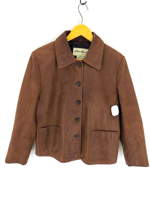 エディーバウアー Eddie Bauer レザージャケット レディース JPN：S