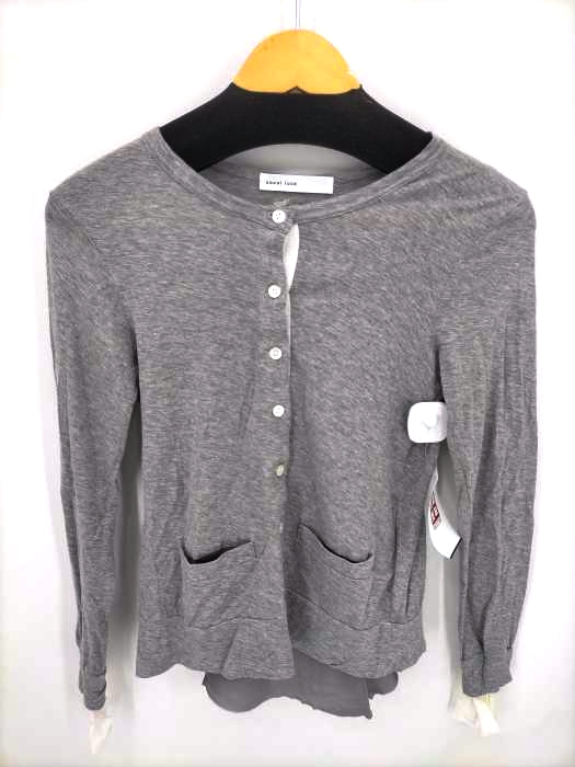サカイラック sacai luck 13SS バックデザインレイヤードカーディガン2 レディース 1