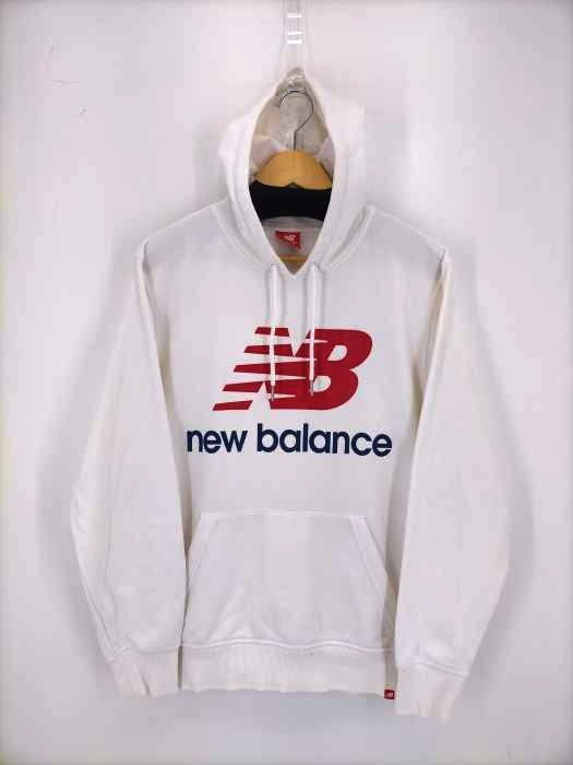 ニューバランス NEW BALANCE スタックドロゴ プルオーバーパーカー メンズ JPN：L