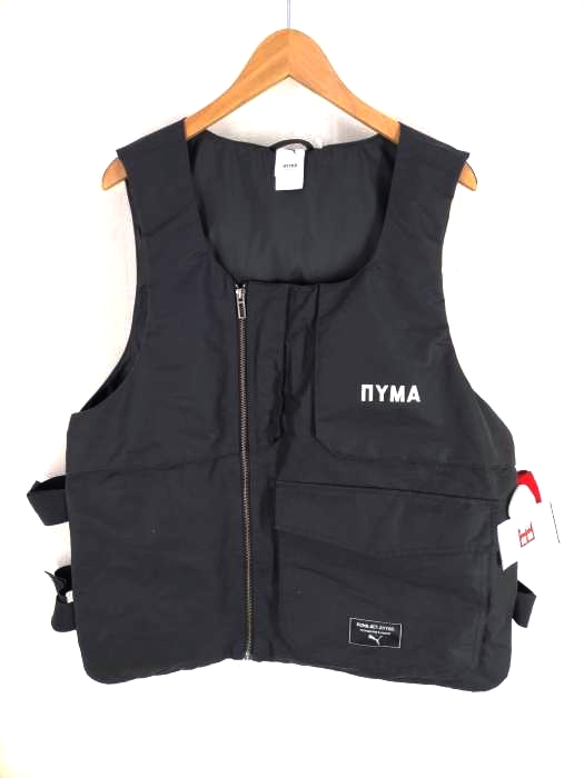 プーマ PUMA 18SS Outlaw Moscow  OUTLAW VEST 中綿入りタクティカルベスト メンズ JPN：M