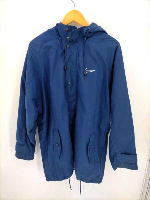 ナイキ NIKE 90S 銀タグ MADE IN VIETNAM 裏地フリースミドルパーカー メンズ import：L
