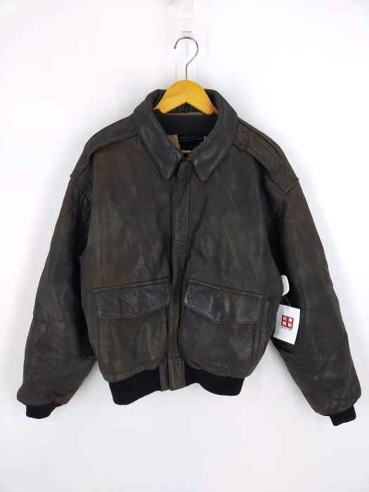 アヴィレックス AVIREX A-2 レザーフライトジャケット メンズ import：M