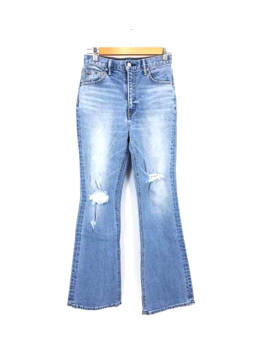 SLY JEANS(スライジーンズ) 20SS NAT HW DAMAGE FLARE PT-C レディース パンツ デニム