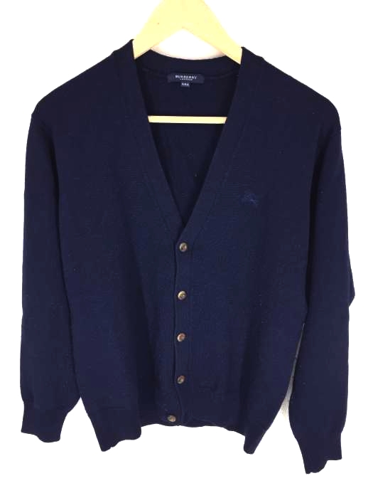 BURBERRY(バーバリー) ウール ニットカーディガン メンズ トップス