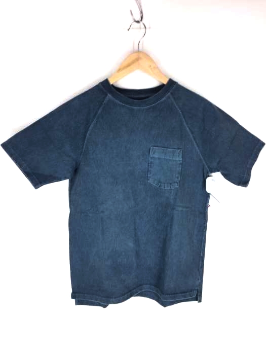 good on(グッドオン) オーバーダイ ヘビーオンスラグランポケットTシャツ メンズ JPN：S