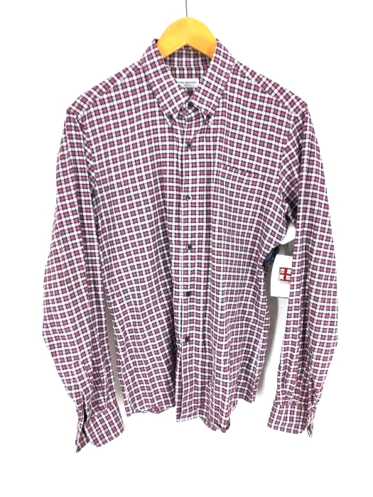 DRIES VAN NOTEN(ドリスヴァンノッテン) チェック ボタンダウンシャツ メンズ JPN：46