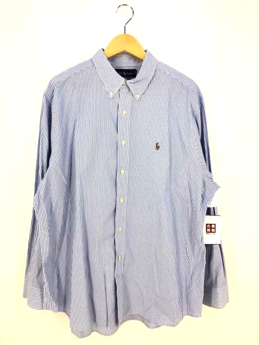 RALPH LAUREN(ラルフローレン) CLASSIC FIT ストライプボタンダウンシャツ メンズ トップス カジュアルシャツ