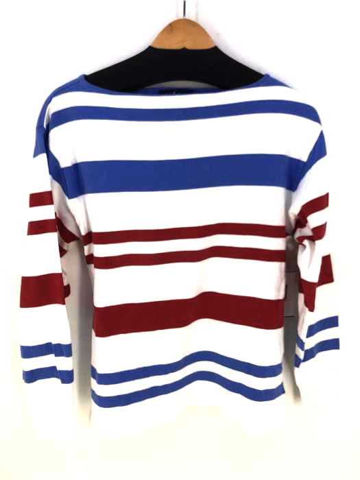 RALPH LAUREN(ラルフローレン) ボーダー ボートネックカットソー レディース JPN：L
