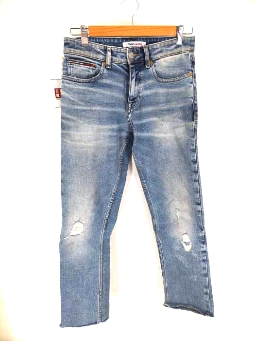 tommy jeans(トミージーンズ) SLIM FIT FADED DISTRESSED JEANS メンズ 28-32
