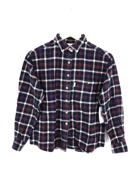 L.L.Bean(エルエルビーン) チェックネルシャツ レディース import：XS