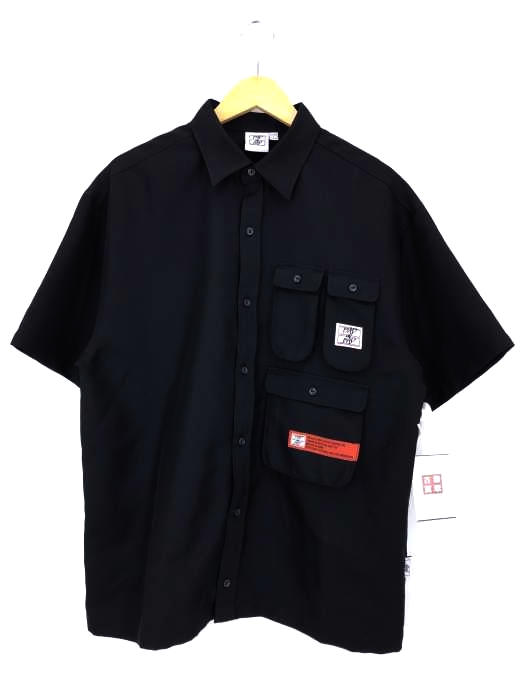 USED古着(ユーズドフルギ) BAD in BAD ベドインベド MULTI POCKET SHIRT マルチポケットシャツ メンズ JPN：L