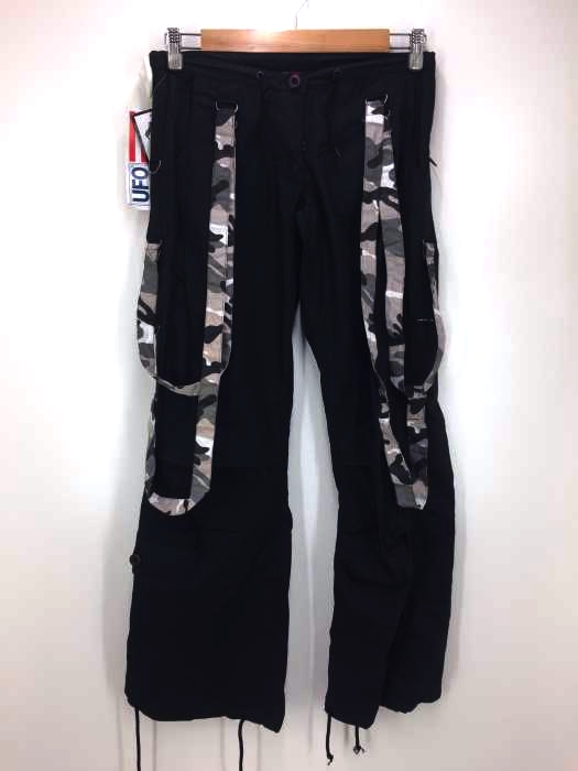 UFO(ユーフォー) サスペンダー付カーゴパンツ ストラッピーパンツ レディース JPN:XS