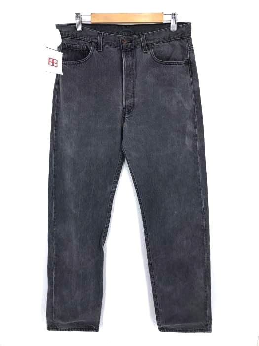 Levis(リーバイス) USA製 501 先染めブラックデニム メンズ  W36 L34