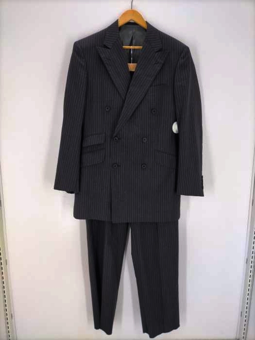 BURBERRY LONDON(バーバリーロンドン) セットアップ チョークストライプ ダブルブレストジャケット 2タックスラックス メンズ  175