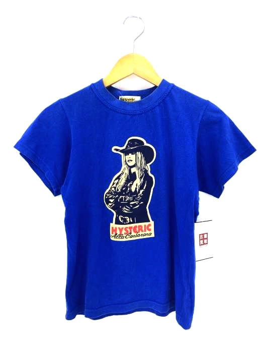 HYSTERIC GLAMOUR(ヒステリックグラマー) 90s プリントクルーネックTシャツ レディース 表記無