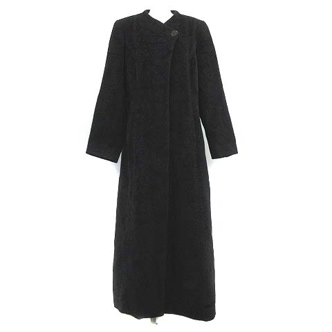 PERUVIAN CONNECTION(ペルビアンコネクション) ロングコート アルパカ ウール  レディース  S