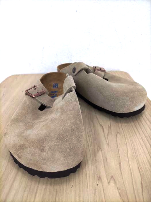 BIRKENSTOCK(ビルケンシュトック) BOSTON Taupe Suede ソフトフットベッド メンズ  40