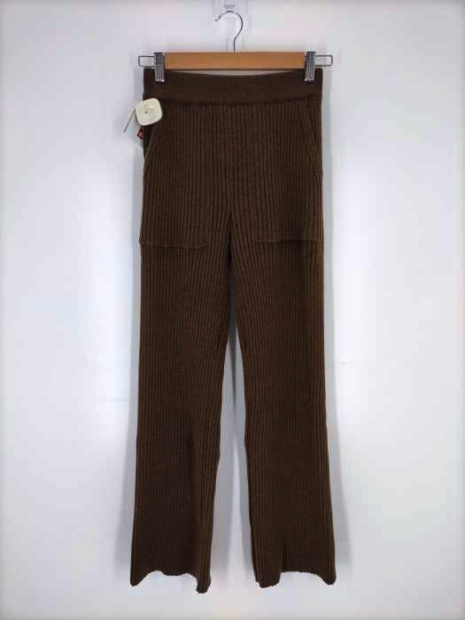 PHEENY(フィーニー) 19AW  12G rib knit pants レディース JPN：1