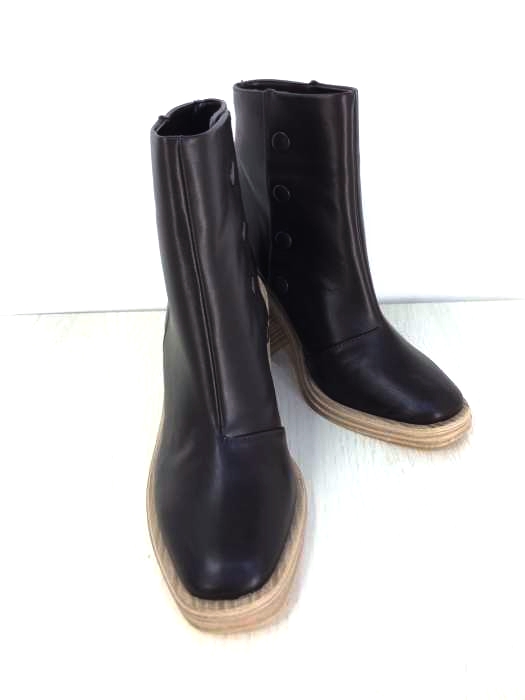 moussy(マウジー) SQUARE TOE BOOTS レディース  S