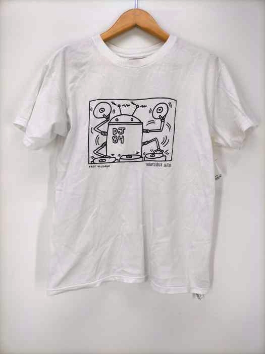 Keith Haring(キースヘリング) TURNTABLE LAB プリントTシャツ メンズ import：S