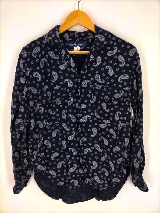 RALPH LAUREN(ラルフローレン) 90S オープンカラーレーヨンシャツ レディース  6