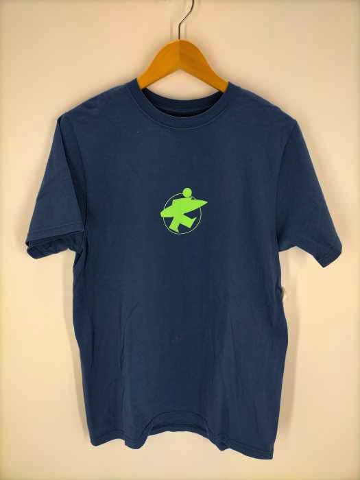 Stussy(ステューシー) サーフマン両面プリント半袖Tシャツ メンズ JPN：S