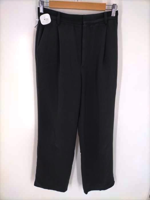 BEAUTY & YOUTH UNITED ARROWS(ビューティーアンドユースユナイテッドアローズ) 22AW ダブルクロスタックワイド ストレートパンツ レディース JPN：L