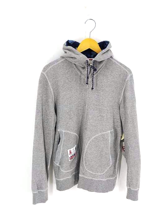 Psycho Bunny(サイコバニー) ジップアップパーカー メンズ JPN：XL
