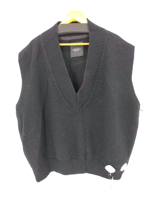 UNUSED(アンユーズド) 18AW V-NECK KNIT VEST サイドジップ メンズ JPN：2